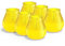 BOLSIUS - Citronella - Candela Patio - Outdoor - Profumata - Giallo - 40 Ore di Bruciatura - Confezione da 6