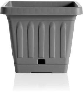 Vaso Terra Quadro Grigio 50x50cm 31404