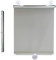 Suction cup roller blinds no drilling,blackout curtains,automatic retractable roller shades,temporary privacy blinds for doors and windows,bedrooms and balconies,UV protection,Grey-35x125cm/14x49in