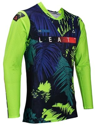 Leatt Herren Motocross T-Shirt, grün, L