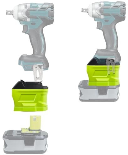 for Ryobi for Makita Battery Adapter Converter,Replacement for Makita 18V Battery,Cordless Power Tool Adaptor