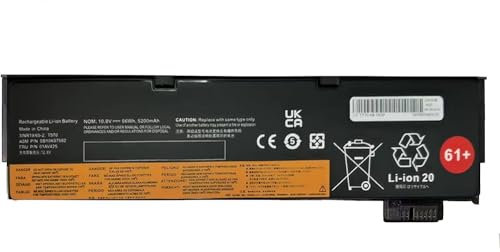 FESTAS® 56Wh 61+ 01AV490 01AV424 01av452 01av427 Laptop Ersatz Akku für Lenovo ThinkPad T470 T570 T480 T580 p51 P52S Series SB10K97580 01av423 01av491 SB10K97579 sb10k97581