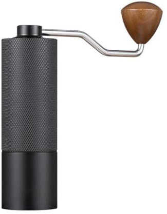 Inovey Black Portable Hand Coffee Grinder Coffee Bean Grinder Household Cnc Small Hand Coffee Grinder -black -aluminium alloy