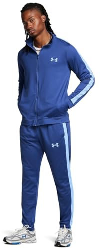 Under Armour Ua Knit Track Suit, Tuta da allenamento Uomo, Tech Blue, S
