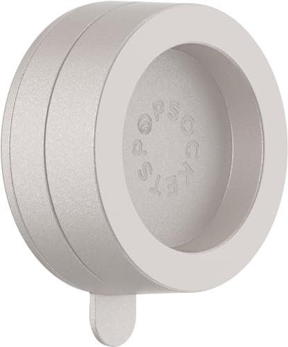 PopSockets Soporte de teléfono con Ventosa multisuperficie, Soporte de Superficie Desmontable, Soporte para teléfono Compatible con MagSafe® - Horchata