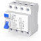 CHENGPI Disjoncteur Différentiel, Interrupteur Différentiel Type B, 63A, 30mA, 4P