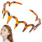 Serre-tête en zigzag pour femme - Generisch - Serre-tête en forme de zigzag - En plastique antidérapant