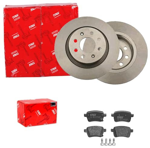 TRW Bremsscheiben 264mm + Beläge hinten passend für Corsa E + ADAM