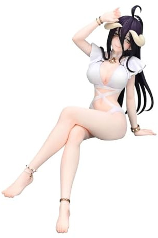 Furyu Overlord: Albedo Nudelstopper Figur (Badeanzug-Version)