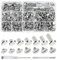 Annickee 175 Sets Vis Chicago, Rivets pour Cuir Avec Outil de perçage de 4 mm, Rivet a Visser M5*4/5/6/8/10/12/15 mm, Rivet couture pour Bricolage Cuir, Livre, Album Photo, Kit de Reliure Chicago