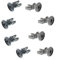 8PCS Dishwasher Basket Wheels, Upper, Dishwasher Upper Wheel, Compatible for Beko Replacement for 1885800500