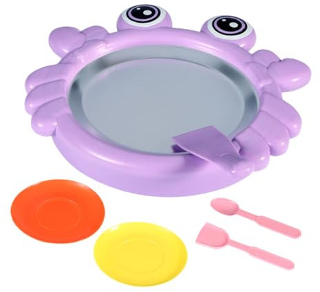 CIYODO Homemade Ice Makertoy Boys and Girls Yogurt Maker Ice Cream Maker Plates Cold Plate Machine for Boys and Girls Diy Home Made Machines