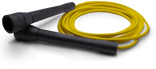 Hybrid Rope Pro Speed Jump Rope - 5mm PVC Skipping Rope with Premium Pro Handles - Adjustable Speed Rope for Cardio, Footwork, Boxing, Endurance and Home Workouts