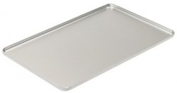 Samuel Groves 14 Professional Aluminium Baking Tray - Made in England - Non-Toxic Natural Uncoated Aluminium Oven Tray - Superior Heat Conductor, Warp-Resistant, Baking Sheet (Baking Tray, 14)