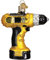Old World Christmas Ornamente: Bauunternehmerwerkzeuge Glasgeblasene Ornamente für Weihnachtsbaum, Bohrmaschine 3,75 x 3,75 cm