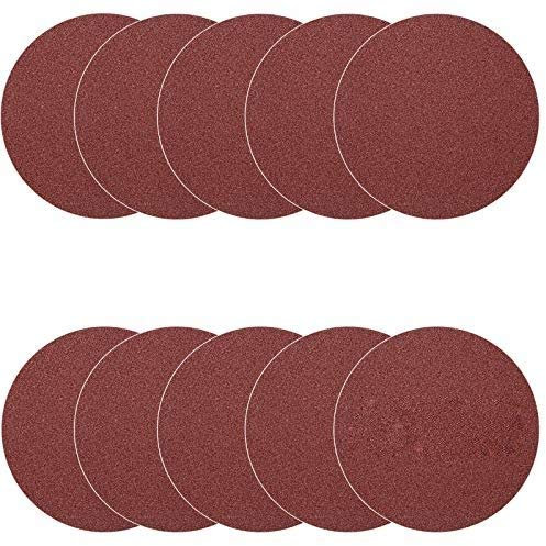 Schleifteller Schleifpapier 25mm Kompatibel für Dremel K 60 80 120 150 180 240 320 400 500 600 800 900 (10x Schleifpapier K240)