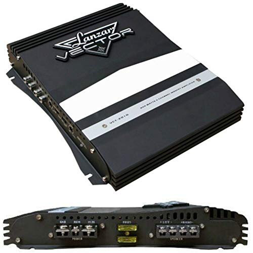 LANZAR VECTOR2010 VECTOR 2010 VCT2010 amplificatore auto a 2 canali 2 ch da 800 watt max 2 x 400 watt max con assorbimento 40 ampere, 1 pezzo