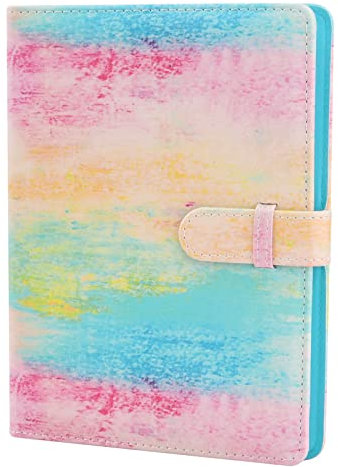 Hapeper Fotoalbum mit 128 Taschen, kompatibel mit Fujifilm Instax Mini 11 9 8 90 70 40 Sofortbildkamera-Filmen und 5 x 7,6 cm Fotopapier (Regenbogen)