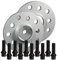 SilverLine Spurverbreiterung 10mm (5mm) mit Schrauben silber 5x112 57,1mm - 10205E-87_M1415KU33S