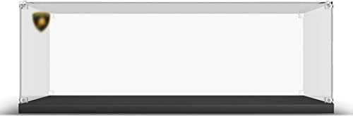 TopBrixx Vitrine für Lego Technik Lamborghini Sian FKP 37 (42115), 3MM Acryl Schaukasten für Lego 42115 (Nicht Enthalten Lego Modell)