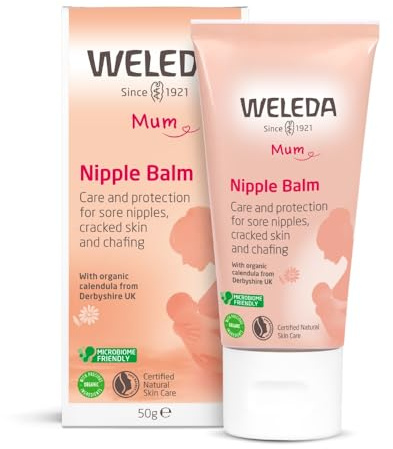 Weleda Nipple Balm Lanolin Breastfeeding Fragrance Free 50 g
