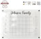 Wunsch Kalender - personalisierter Wandkalender - wählbar 3 bis 5 Namen - wiederverwendbarer Kalender aus Acrylglas - Familienplaner abwischbar - Hingucker für jeden Raum