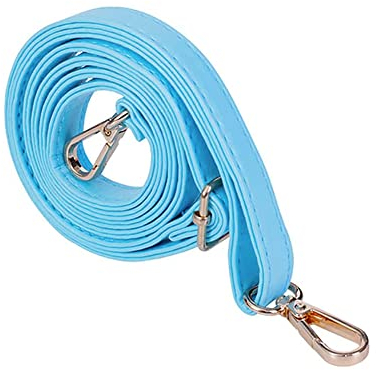 Taschengurte zum Wechseln,PU-Leder-Lychee-Rucksackriemen,breite Schultergurte,Taschengurt Schulterriemen Umhängegurt,für Schultertasche Tragetaschen und Handtaschen,DIY Zubehör für Tasche,Hellblau