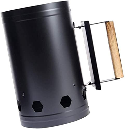 FORREC Barbecue extérieur Baril de feu de Carbone Acier Inoxydable Baril d'allumage de Charbon de Bois Maison Outils de Barbecue de Jardin extérieur