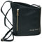 JENNIFER JONES - Modische Damen Handtasche - Umhängetasche - Crossbody Bag - Schultertasche mit verstellbarem Henkel (Style B, Schwarz)