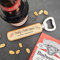 Personalised Wooden Bottle Opener - Custom Printed Beer Bottle Opener with Names and Messages - Gift for Dads and Grandads for Birthday Or Christmas. (Bottle Opener)