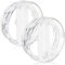 Mojoker 2 Pcs White Skinny Tumbler Lid Replacement, 40 OZ Tumbler Lid Compatible for Stanley, Spill Proof Splash Resistant Tumbler Covers Fit for Stanley Tumbler and More Coffee Mugs