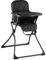 RicoKids Hochstuhl Baby - Baby-Fütterungsstuhl mit Abnehmbarem Tablett - 6 bis 36 Monate - Weicher und Breiter Sitz mit Angenehmem Material - Robuste Struktur - 60x70x95 cm - Schwarz