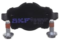 SKF Scheibenbremse Bremsbelag VKBP 90068-4er Set - Position Hinterachse Höhe 77 mm Länge 134 mm Breite 83 mm Dicke 16,6 mm - OE Qualität