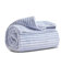 KARACA Ruby Stripe Wellsoft Einzel Decke, Blau