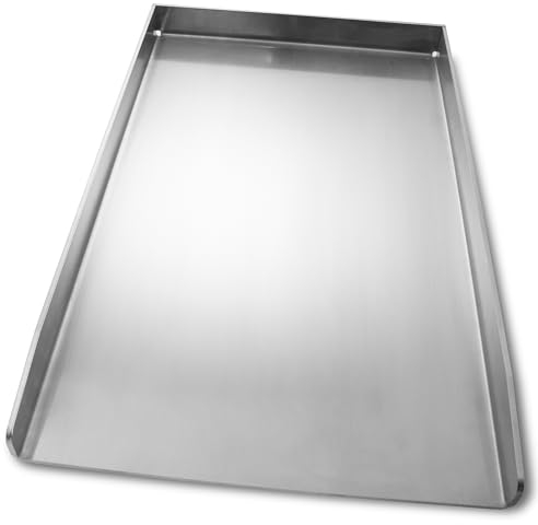 Plancha Edelstahl Grillplatte | passend für Broil King Imperial/Regal - 48,4x31cm | 4mm Massiv