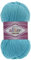 100g Strickgarn Alize Cotton Gold Uni Klassikgarn Häkelgarn Strick-Wolle Farbwahl, Farbe:287 helltürkis