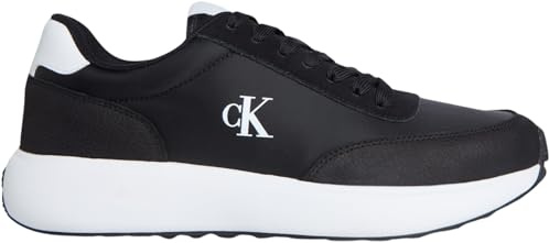 Calvin Klein Herren Runner Sneaker Athleisure Laceup aus Leder