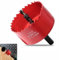 27mm Hole Saw with Quick Change Arbor, Hole Drilling Cutter HSS BI-Metal for Wood, Plywood, PVC, Drywall and Metal Sheet