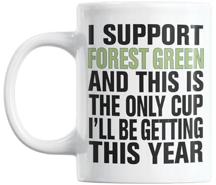 Gift Island Forest Green Football Secret Santa Mug Gift for Forest Green Supporters | Mug Gift for Fans | Football Stuff, Joke Mug for Friends, Colleague, Cousin, Uncle, Dad, Father, Son