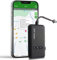 GPS Tracker Auto Motorrad Mini GPS Tracker Echtzeit Tracking APP ohne ABO, Flottenverwaltung, 6 Monate Tracking-Verlauf, mehrere Alarmerinnerungen, geeignet für Motorräder, LKWs, Motorroller