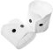 Alriedy Ensemble de manchettes et col blanc - Faux poignets amovibles pour homme et femme - Style chemise élégante - Accessoire pour robes et costumes, Unbekannt, Aluminium, Inconnu.