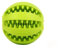 Hundeball mit Zahnpflege-Funktion Noppen Hundespielzeug aus Naturkautschuk - Robuster Hunde Ball Ø 6cm - Hundespielball für Große & Kleine Hunde - Kauspielzeug aus Naturgummi für Leckerli (Grün)