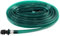 Tuyau d'arrosage plat vert de 15 m, système d'irrigation efficace pour jardin, pelouse, économie d'eau, tuyau d'arrosage poreux pour lits et bordures