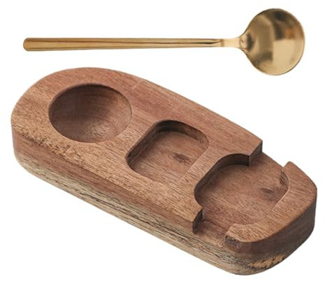 Vassoio Portauova in Legno | Da Portata Per Formaggio Con 3 Griglie | Vassoio Organizzatore Per Uova Alla Coque Da Tavolo Per Casa Dormitorio Ristorante Bancone Appartamento