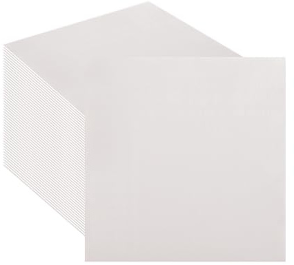 CEILIWEN Cremefarbene Papierservietten, 33 x 33 cm, Cocktail-Servietten, Beige, Papierservietten für Hochzeit, Babyparty, Geburtstag und den täglichen Gebrauch, Party-Tischdekoration, Cremefarben, 60