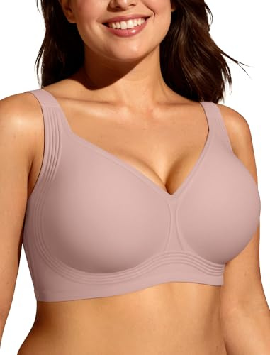 Adisputent Seamless Jelly Bras for Women Wireless Supportive | Plus Size, Full Coverage, Support & Lift, Push Up, Non Wired, Comfort, Padded Bralettes, Everyday, T Shirt, Smoothing Back