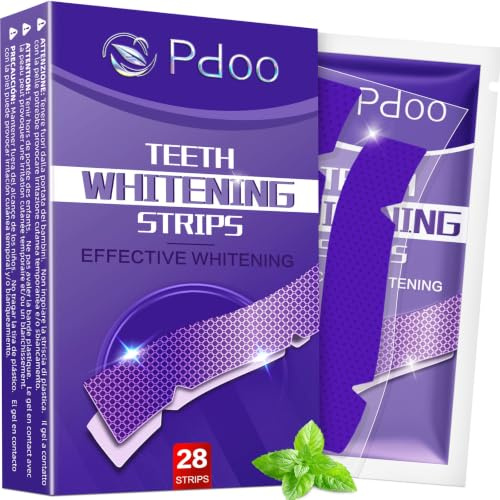 Purple Teeth Whitening Strips 14 Treatments