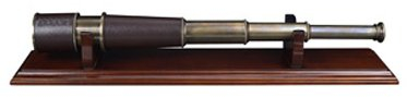 Authentic Models Fernrohr auf Holzständer