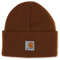 Carhartt Mädchen Mütze Gr. Kleinkind, Carhartt Brown