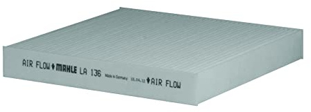 MAHLE LA 136 Partikelfilter, Innenraumluft - für Renault Laguna II (BG0/1), u.a.